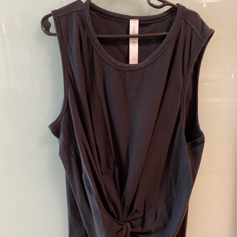 Lululemon Crop Tie Front Tank Top